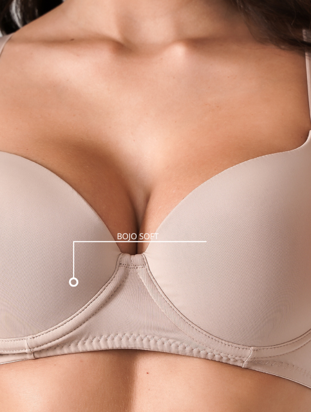 Sutiã Bojo liso Soft Tyn lingerie