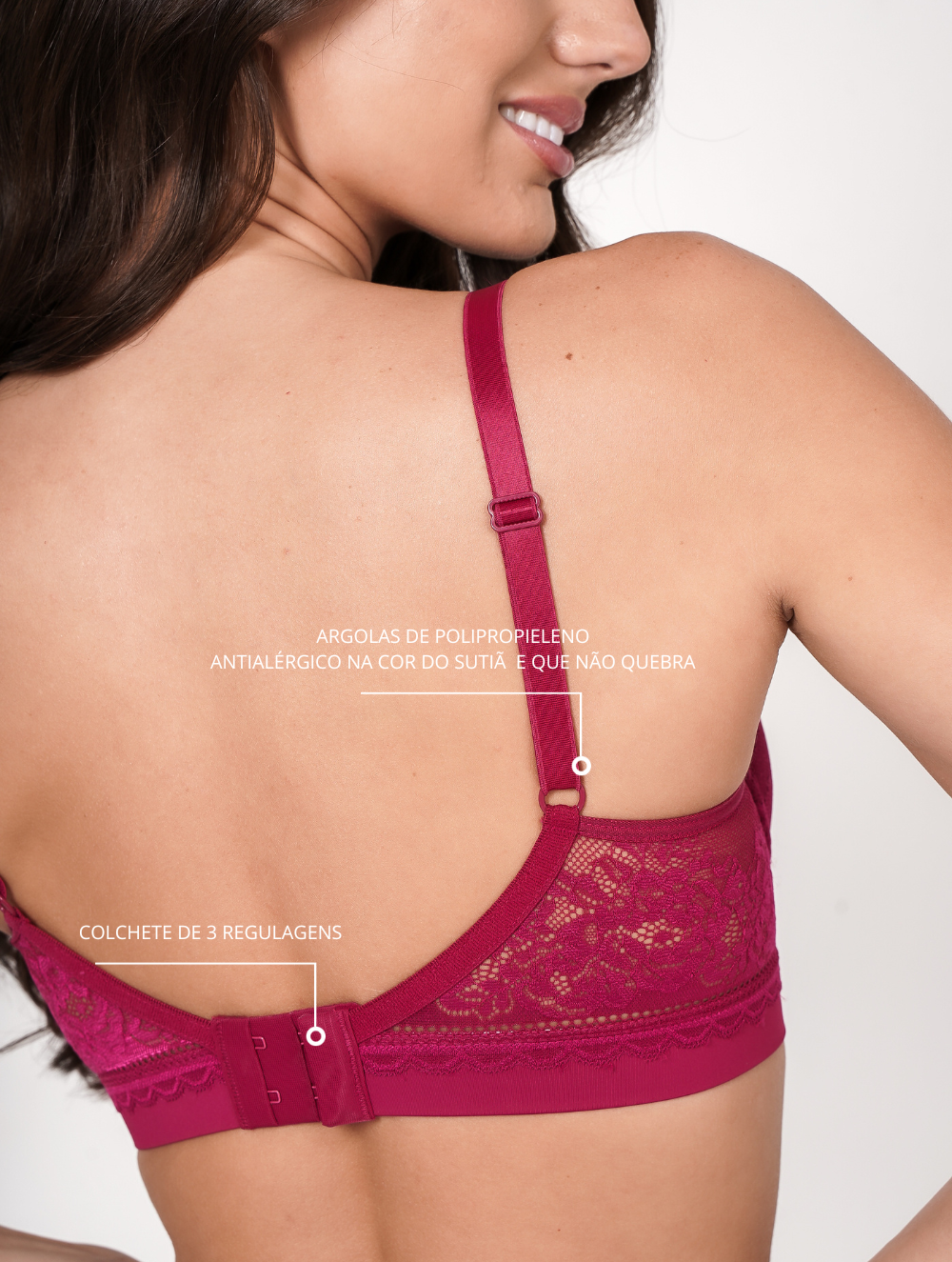 Sutiã Bojo Soft todo rendado Tyn lingerie 090