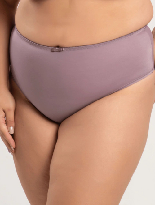 Calcinha Cinta Alta Microfibra Cetinete Elegance