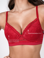 Sutiã Bojo Soft todo rendado Tyn lingerie 090