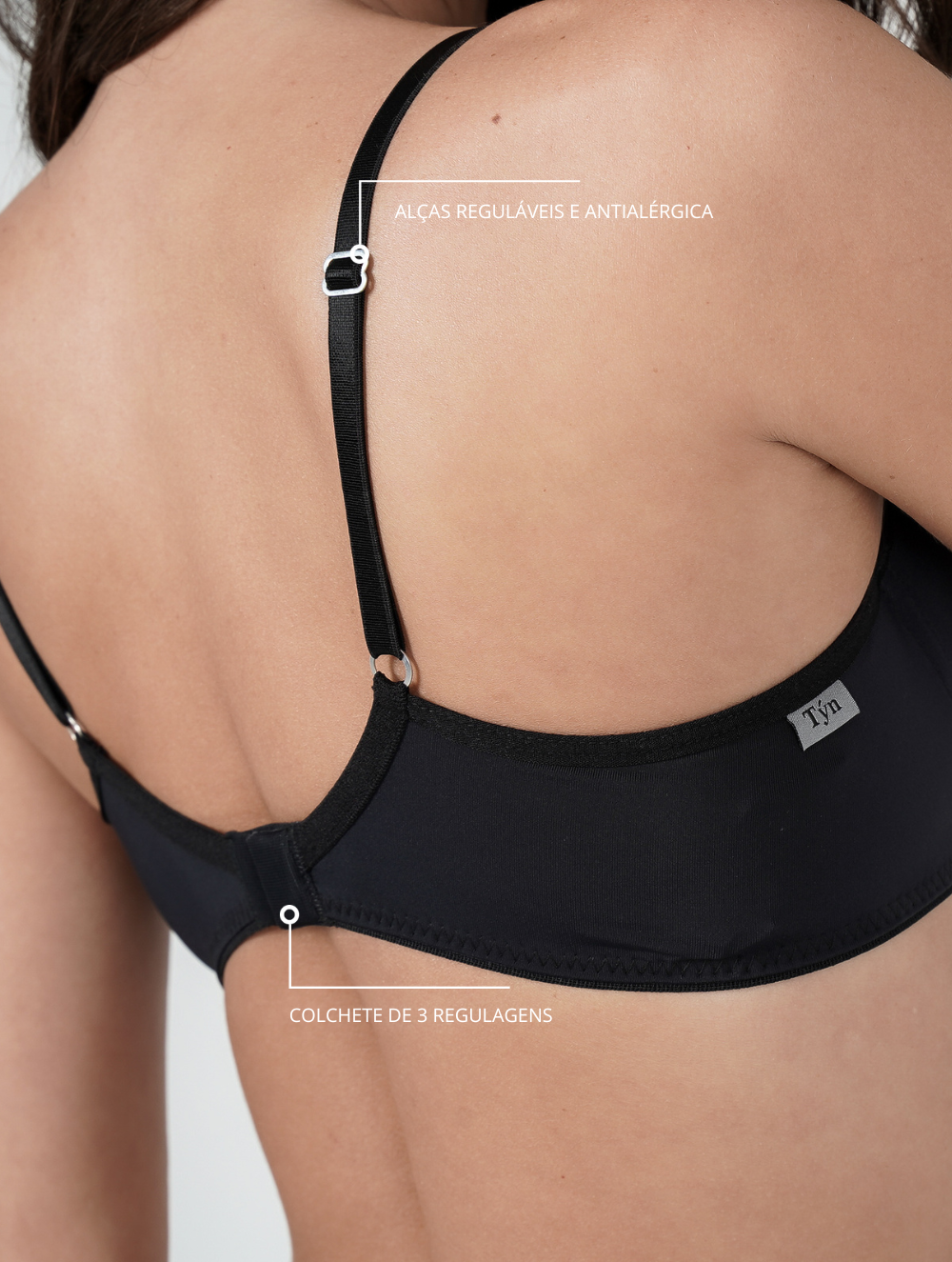 Sutiã Bojo Soft Liso Tyn lingerie 087