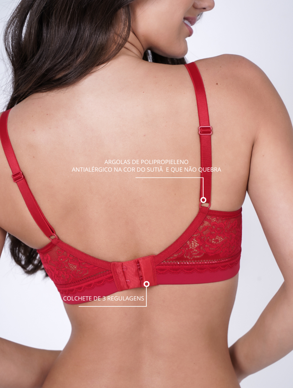 Sutiã Bojo Soft todo rendado Tyn lingerie 090