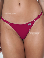 calcinha fio dental regulável;calcinha fio dental lisa;lingerie fio dental com regulagem;calcinha sexy com regulagem lateral;calcinha fio dental confortável;calcinha minimalista;lingerie Tyn fio dental;calcinha fio regulável Tyn