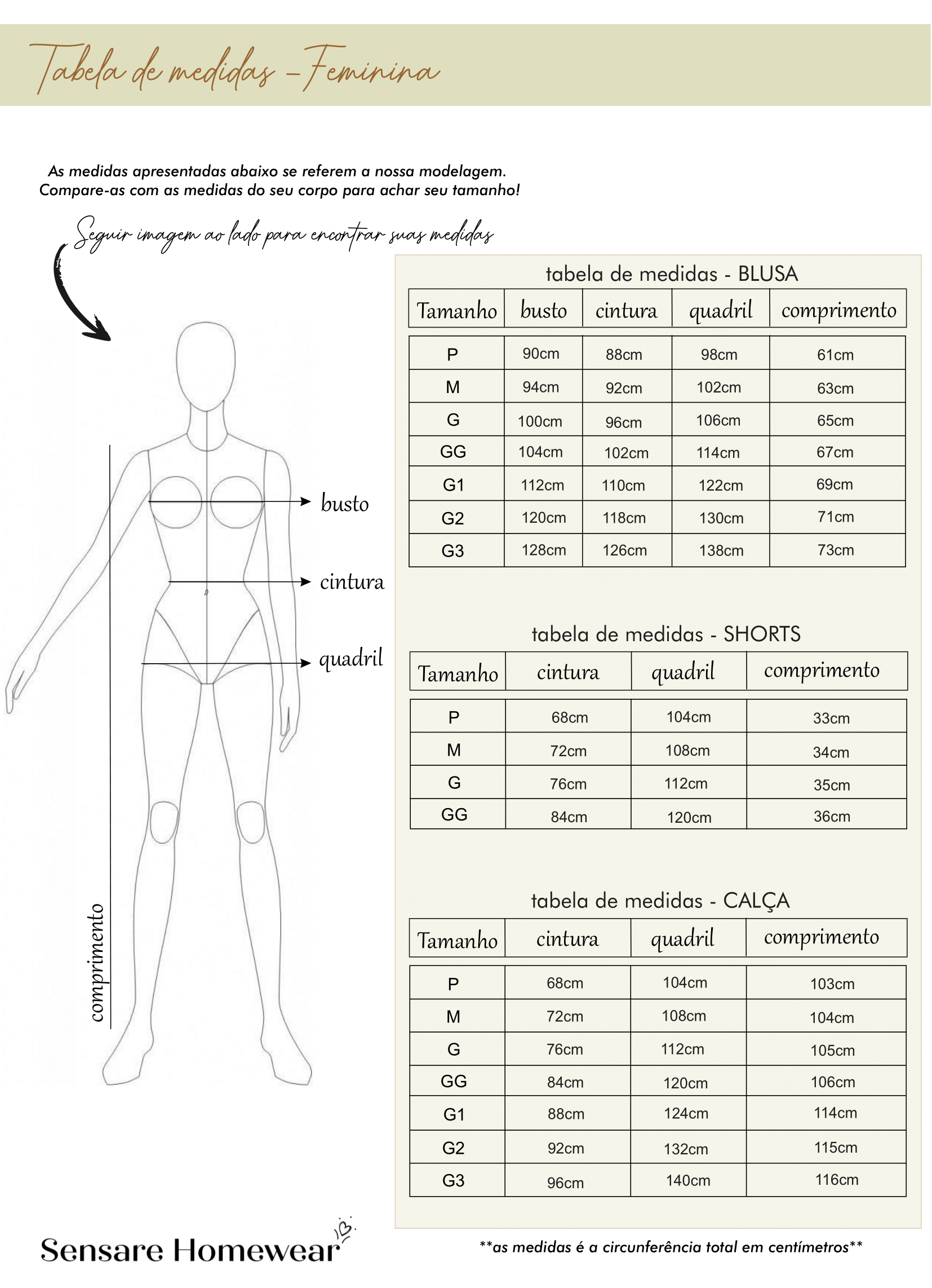 Pijama Ribana Cabelada Nature Liso