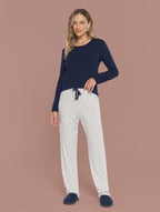 Pijama Viscolycra Toque Macio Florecer