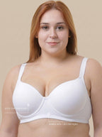 Sutiã Plus Size Tyn com Bojo e Aro Base reta