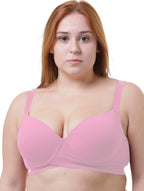 Sutiã Plus Size Tyn com Bojo e Aro Transpassado Rubi – Alças Largas e Sustentação Confortável